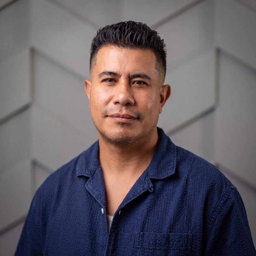 Omar Almanza, founder and owner of Home Tile Designs